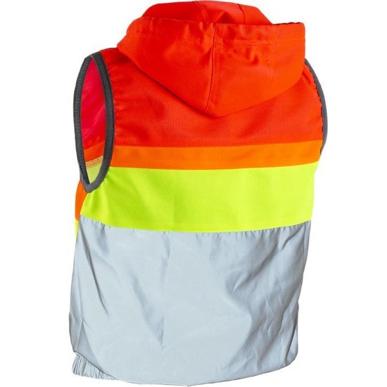 WOWOW Cape Town Hoodie - Fluojasje met kap - Rood