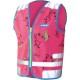 WOWOW Comic Veggie Jacket Roze - Fluohesje kind EN17353