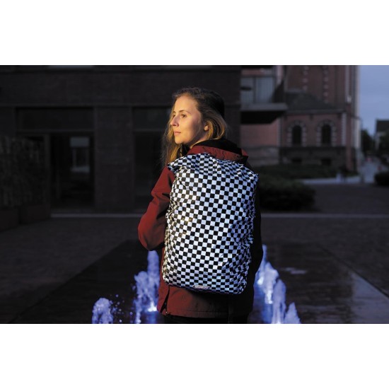 Bag Cover Full reflective WOWOW Chess - rugzakhoes 20-25L