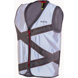 Crossroad WOWOW full reflective - Fluohesje met rits - volwassenen