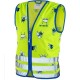 WOWOW Goyo Jacket Groen - Fluohesje kind EN17353