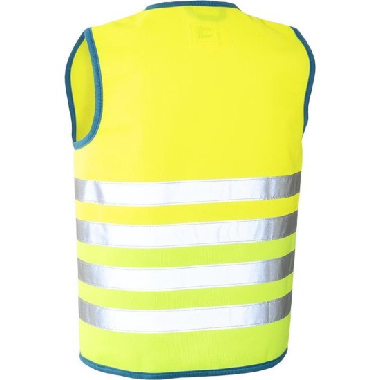 WOWOW Wasabi Jacket Geel - Fluohesje kind EN17353