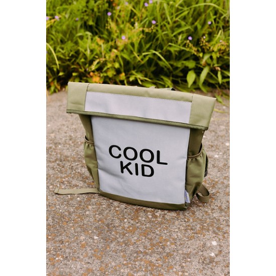 Flashbag Billie reflecterende rugzak 'cool kid' groen