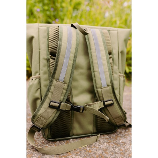 Flashbag Billie reflecterende rugzak 'cool kid' groen