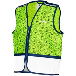 Zippy Jacket - Design fluo hesje voor kinderen - geel- Wowow