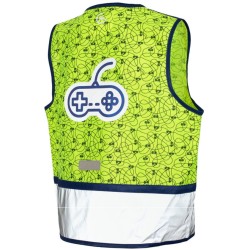 Zippy Jacket - Design fluo hesje voor kinderen - geel- Wowow