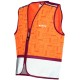 Zippy Jacket - Design fluo hesje voor kinderen - oranje- Wowow