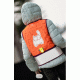 Zippy Jacket - Design fluo hesje voor kinderen - oranje- Wowow