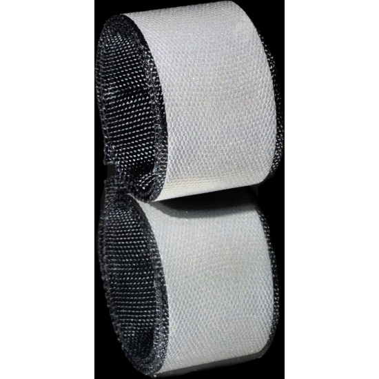 Zelf oprollende armband set 2 stuks / beenband - volledig reflecterend - CE EN13356