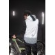  Rio Jacket WOWOW - Volledig reflecterende fietsjas met kap