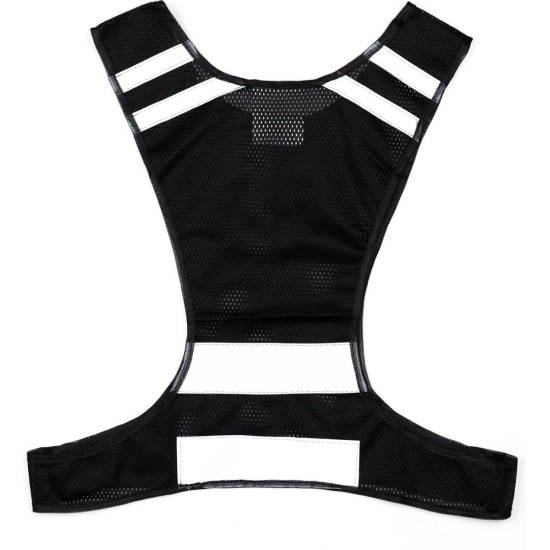 Overgooier hardlopen zwart - running jacket - EN ISO 20471 +A1 (Reflecterend gedeelte)