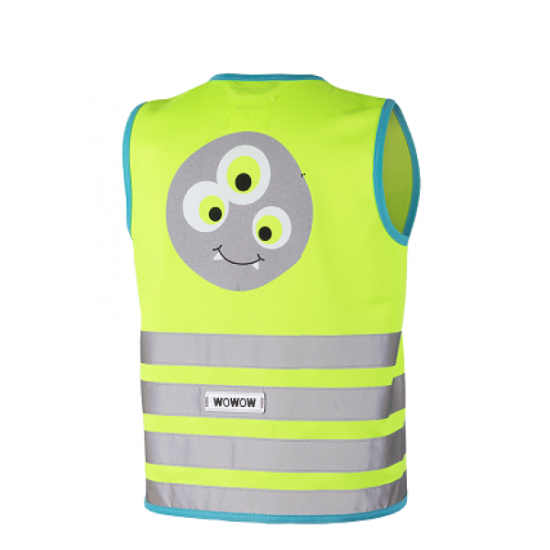 Crazy monster jacket - Design fluohesje voor kinderen - Groen - Wowow