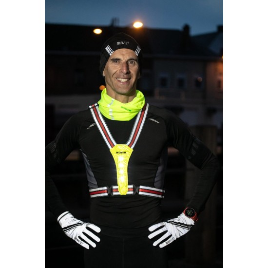 WOWOW Loophandschoenen Runviz Bolt Full Reflective