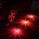 Waarschuwingslichten (12 rode Led, 3 witte Led, magneet) - USB oplaadbaar - Lichtbaken Noodverlichting - Road Flare LED