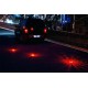 Waarschuwingslichten (12 rode Led, 3 witte Led, magneet) - USB oplaadbaar - Lichtbaken Noodverlichting - Road Flare LED