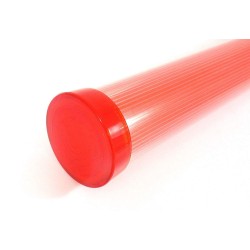 Toortslamp - waarschuwingslicht - oplaadbaar - traffic baton - rood