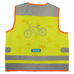 Nutty Wacky Jacket - Design fluo hesje voor kinderen - Geel - Wowow