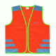 Nutty Wacky Jacket - Design fluo hesje voor kinderen - Oranje - Wowow