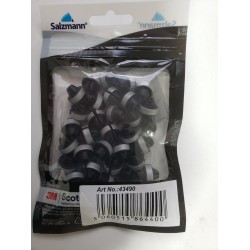 Reflecterende parels spaakreflectoren - Parels 36 st - 3M Scotchlite - zwart