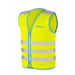 Design fluohesje voor kinderen - Wowow jacket geel