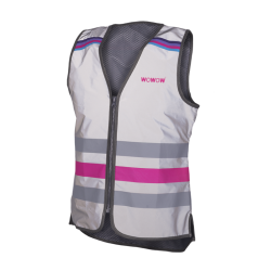 All-round fluojasje met rits voor de dames - Lucy Full Reflective