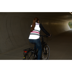 All-round fluojasje met rits voor de dames - Lucy rood