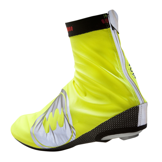 gele wind- en waterdichte schoenovertrek